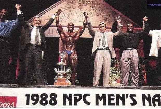 1988 NPC nationals men's bodybuilding Vince Taylor vince il titolo assoluto e diventa il nuovo pro ifbb