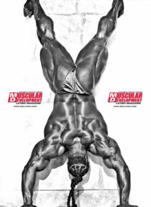 kai greene pro ifbb a testa in giù