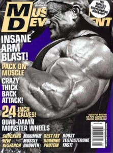 roelly winklaar conquista la cover della rivista muscular development di agosto 2010 dopo la vittoria a new york