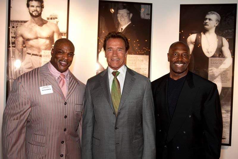 ronnie coleman, Arnold e Lee Haney tutti Mister Olympia