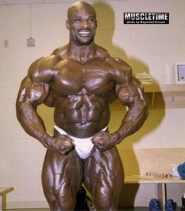 ronnie coleman nel backstage del mister olympia 2001