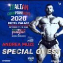 andrea muzi presente all'Italian Championships 2020 ifbb pro league italy