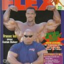 paul dillett e shawn ray sulla cover della rivista flex magazine negli anni 90