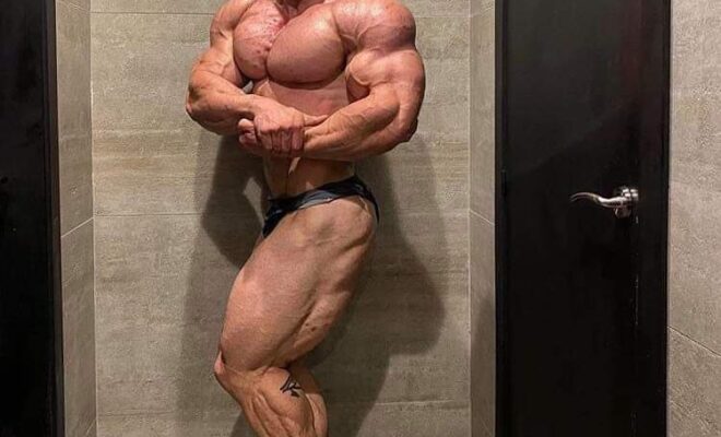 rafael brandao road to 2020 europa pro championship posa di side chest del 2 ottobre 2020