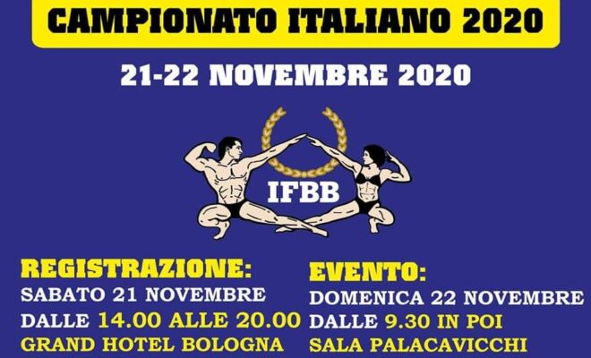 campionato italiano ifbb italia 2020