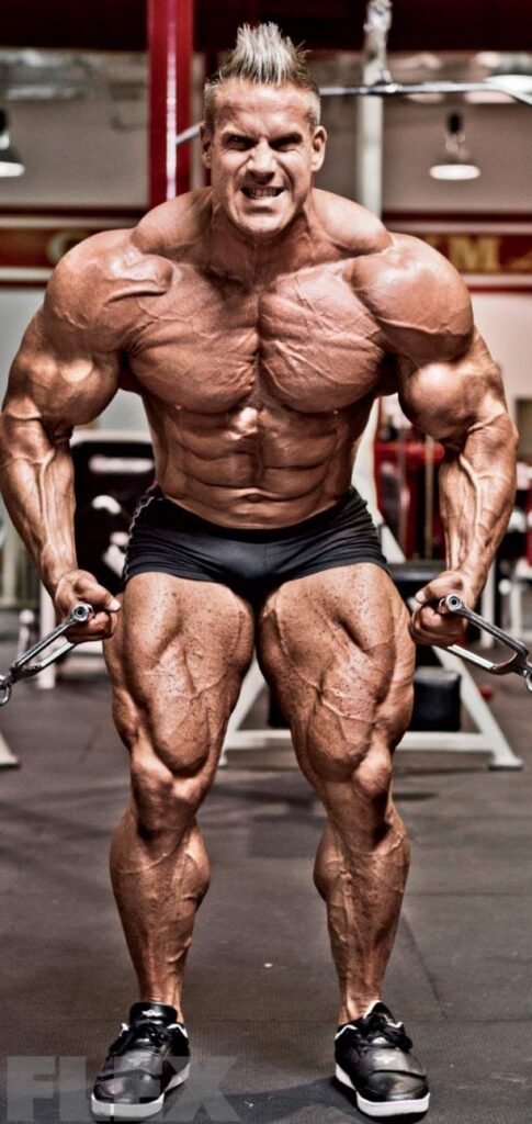 i quadricipiti di jay cutler 4 volte mister olympia