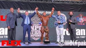 Jonathan Withers vince assoluto bodybuilding ai npc nationals 2020