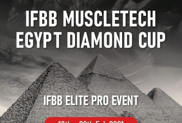 MUSCLETECH EGYPT IFBB DIAMOND CUP 2021 locandina