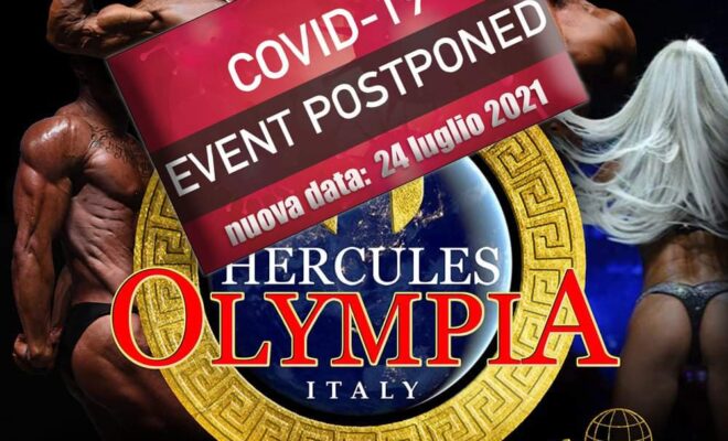 nuove date Hercules olympia 2021 wabba