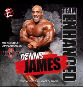 dennis james diventa un atleta del team enhanced