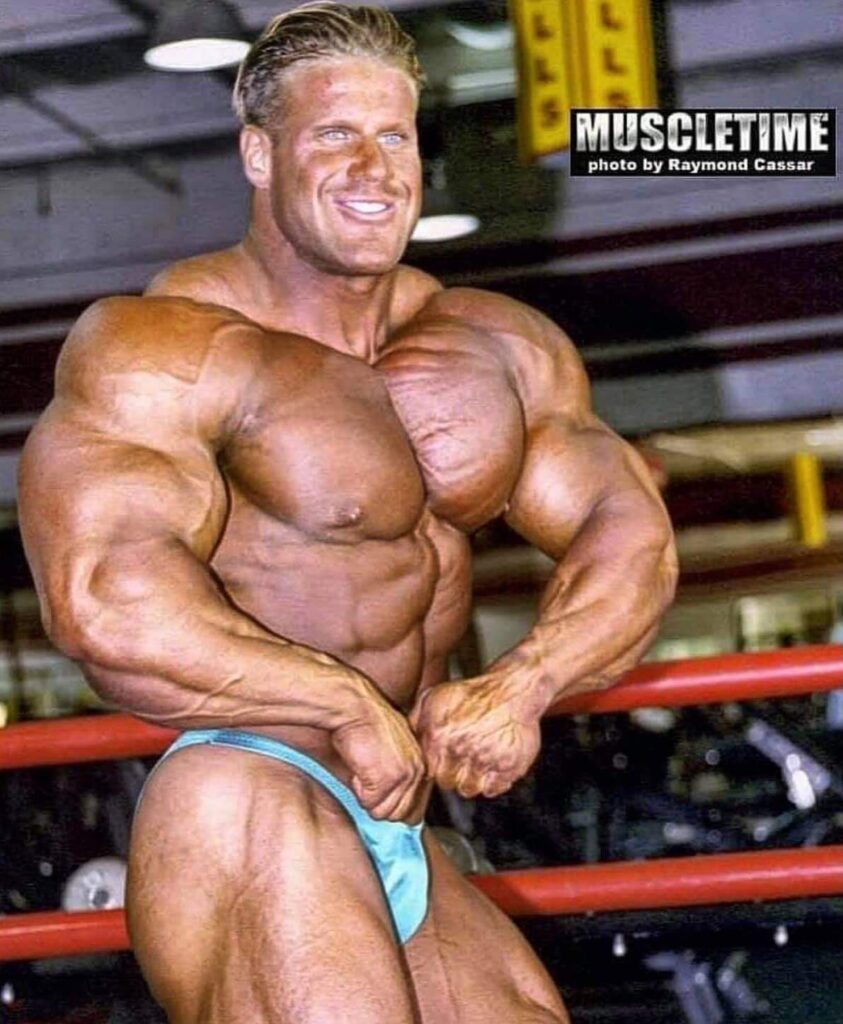 jay cutler il giorno dopo il mister olympia 2001 in palestra a las vegas