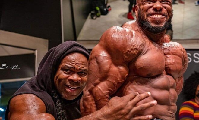 kai greene e shaun clarida in preparazione per il mister olympia 2020