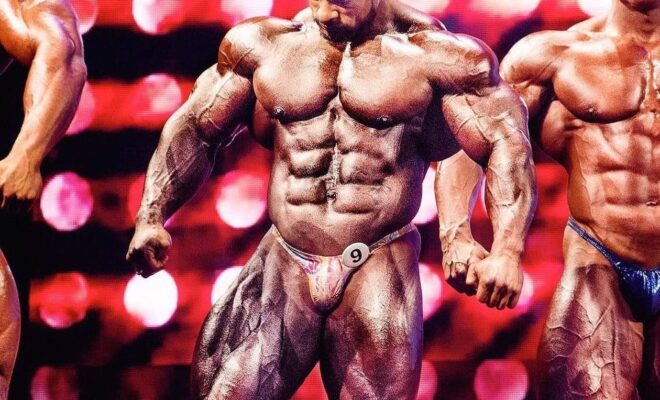 roelly winklaar sul palco del mister olympia 2019