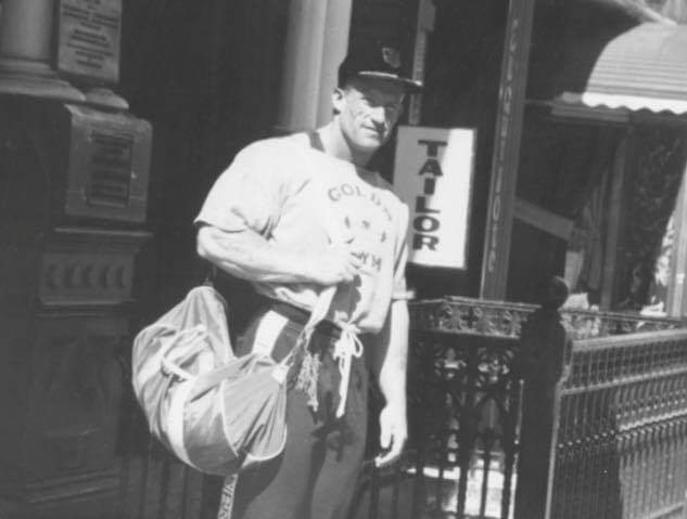 una rara foto di dorian yates a new york nel 1990