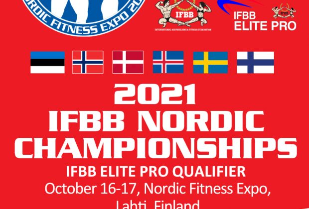 2021 IFBB NORDIC CHAMPIONSHIPS LOCANDINA