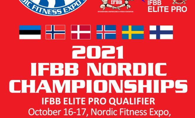 2021 IFBB NORDIC CHAMPIONSHIPS LOCANDINA