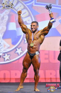 Ahmad Ashkanani vince la categoria men bodybuilding fino a 85 kg all’Arnold Classic Europe Amateur 2013