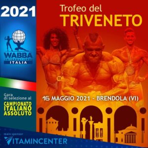 locandina Grand Prix Del Triveneto 2021 WABBA ITALIA