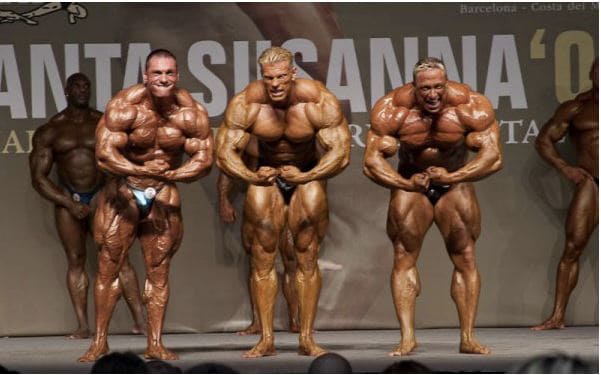 confronto a tre Paco Bautista VS Dennis Wolf VS Markus Ruhl al 2006 santa susanna pro ifbb