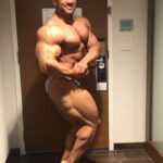 justin rodriguez road to Indy PRO IFBB 7 days out posa di side chest