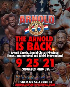 locandina Arnold Classic Ohio 2021