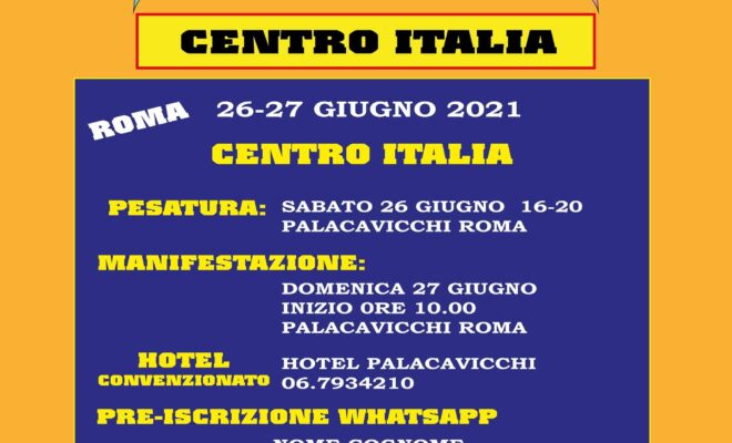 centro italia ifbb 2021