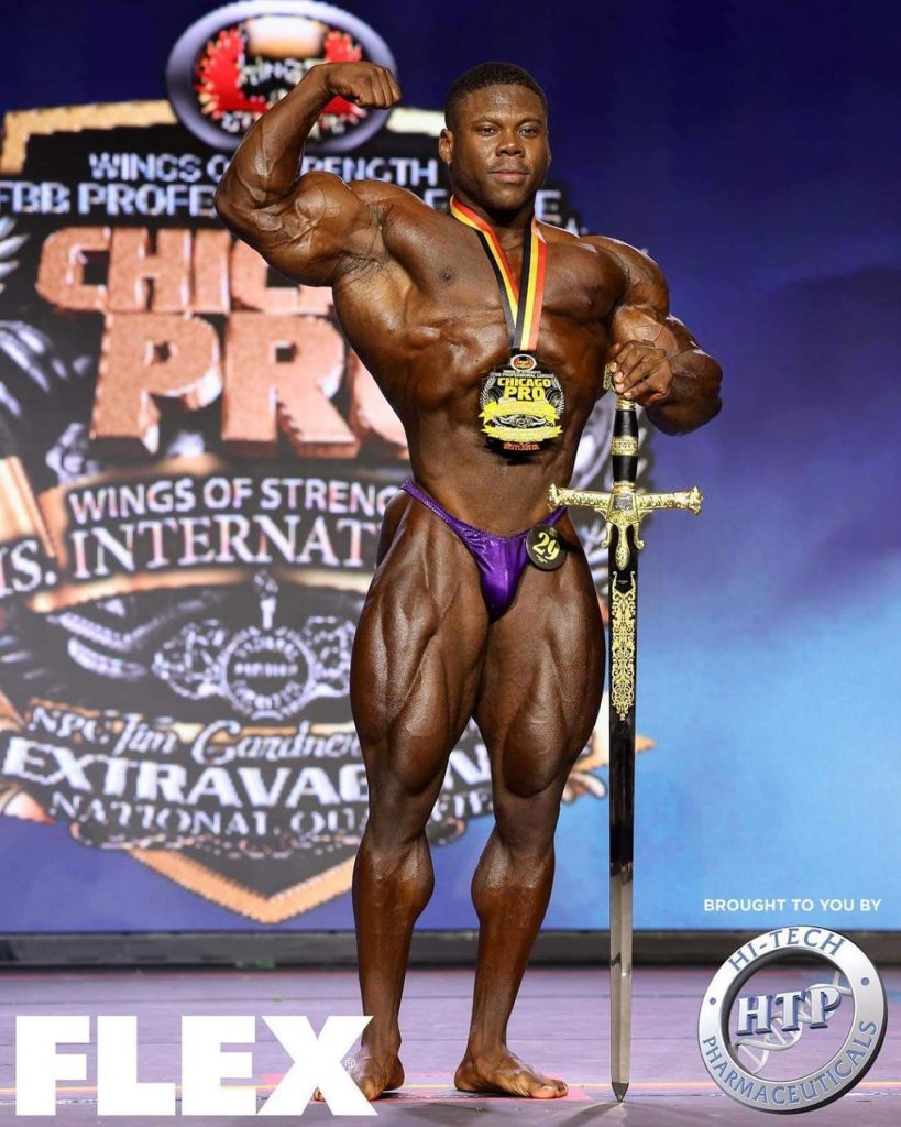 keone pearson vince il chicago pro ifbb 2021 nella 212 divison