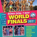 locandina ibfa world finals 2021 roma