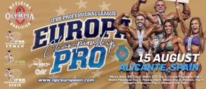 2021 europa pro championships locandina