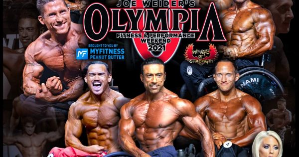 il poster del mister olympia wheelchair 2021