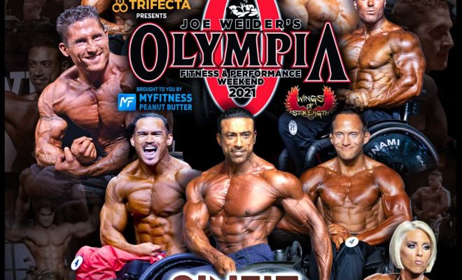 il poster del mister olympia wheelchair 2021