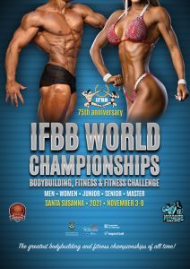 2021 IFBB WORLD CHAMPIONSHIPS LOCANDINA