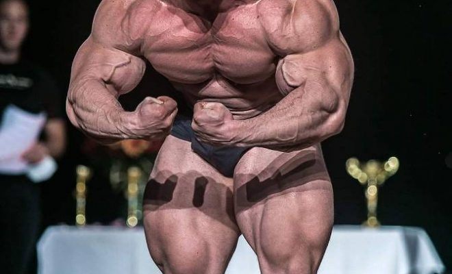 la posa di most muscular di michal krizaneck in offseason novembre 2021