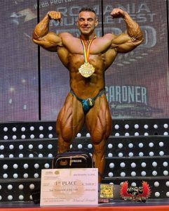 rafael brandao vince il 2021 romania muscle fest