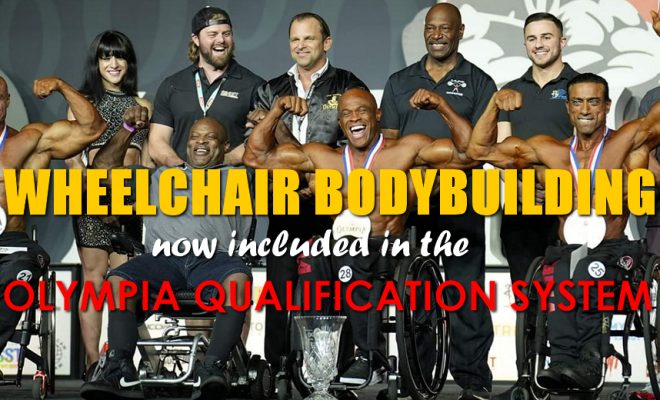 regole di qualificazione al mister olympia 2022 Wheelchair Bodybuilding