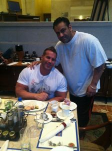 jay cutler e Sheru Aangrish al 2012 sheru classic pro ifbb