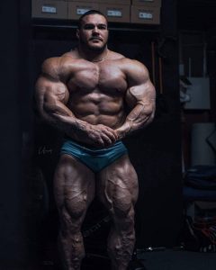 nick walker posa di most muscular offseason dicembre 2021 road to 2022 mister olympia