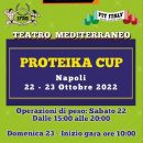PROTEIKA CUP IFBB ITALIA 2022 LOCANDINA