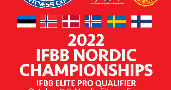 2022 IFBB NORDIC CHAMPIONSHIPS locandina