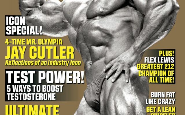jay cutler conquista la cover del numero di settembre 2022 della rivista muscular development