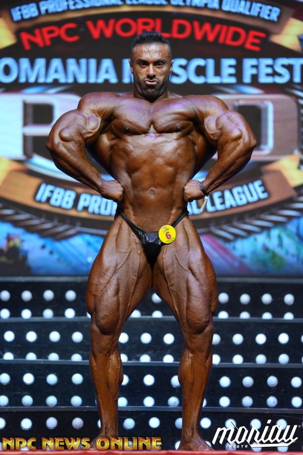 BEHROOZ GHANI VINCE IL ROMANIA MUSCLE FEST 2022