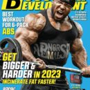 shaun clarida sulla cover di muscular development di gennaio 2023