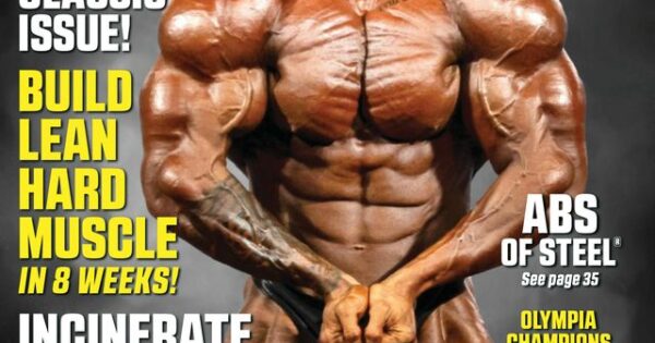chris bumstead conquista la cover di muscular development di APRILE 2023