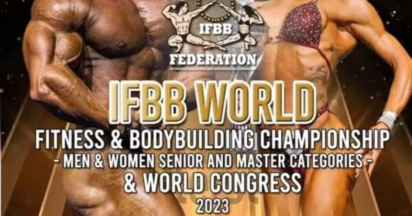 2023 IFBB MEN’S WORLD CHAMPIONSHIPS LOCANDINA