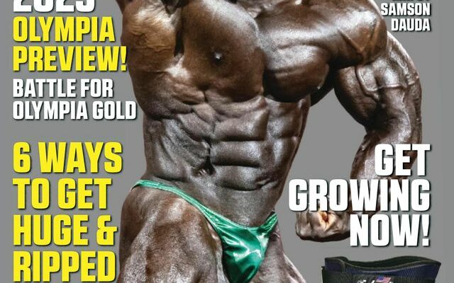 samson dauda conquista la cover di muscular development di ottobre 2023