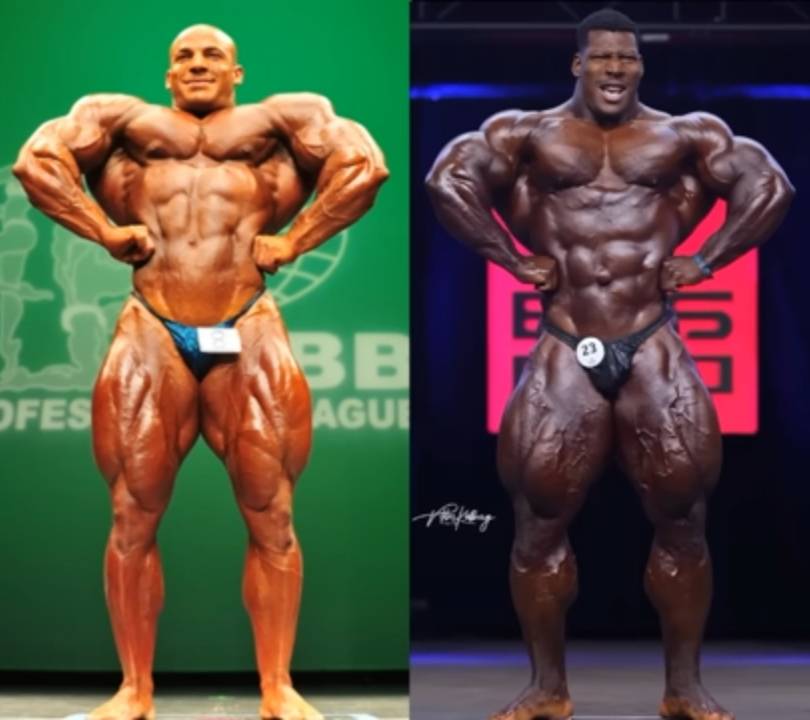 VIRTUAL POSEDOWN BIG RAMI VS RUBIEL MOSQUERA DOPPI BICIPITI FRONTALI