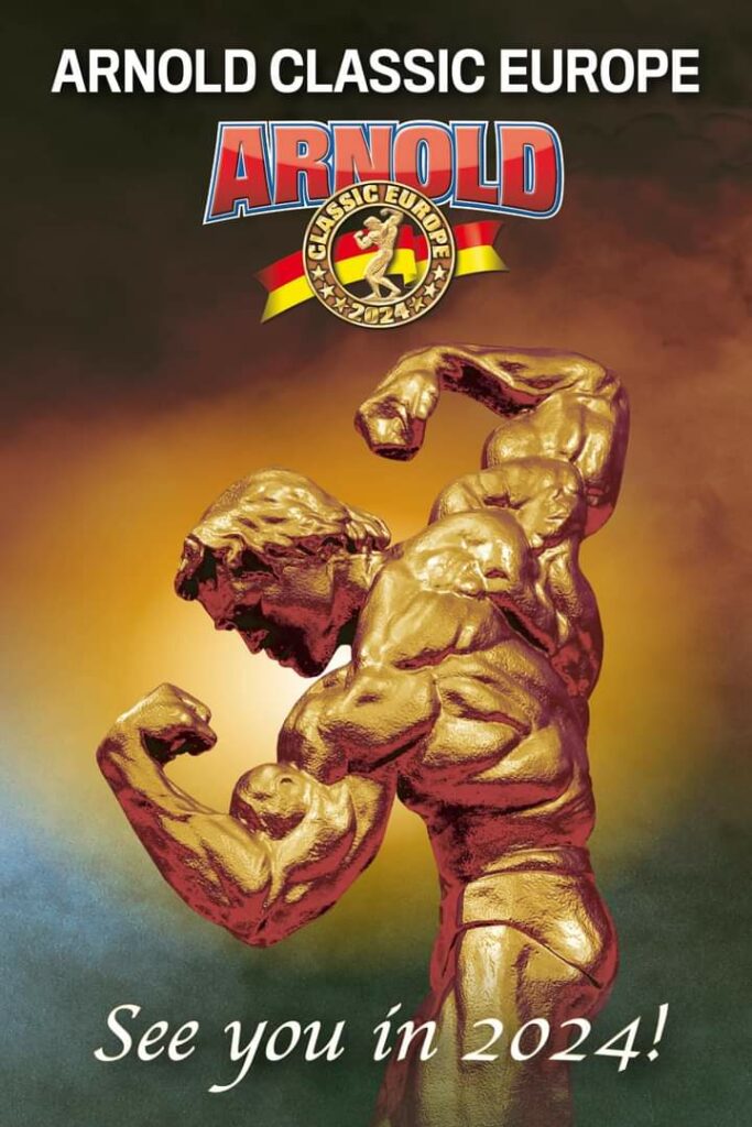 2024 arnold classic europe locandina